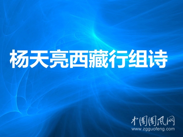  楊天亮西藏行組詩（七）