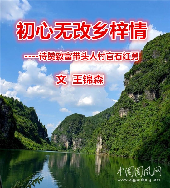  初心無改鄉(xiāng)梓情：詩贊致富帶頭人村官石紅勇