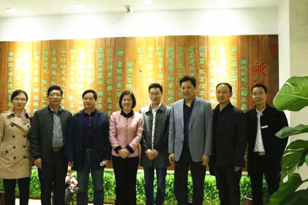  省文聯(lián)何穎書記來淮北新視野視察指導工作