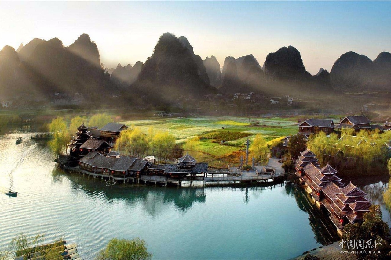 廣西這個小鎮(zhèn)不為世人所知，風(fēng)景卻要比陽朔還要美！