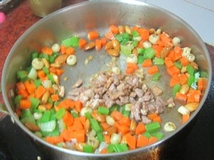 大杏仁肉粒蔬菜丁的做法步驟8