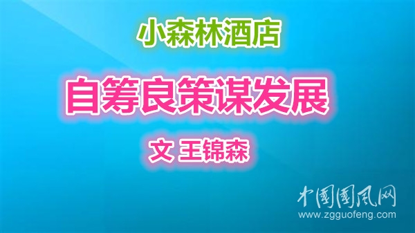 自籌良策謀發(fā)展(文 王錦森）