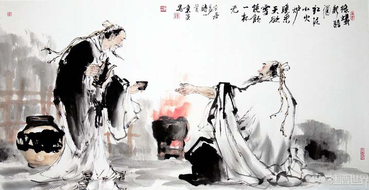 詩人與酒之 白居易&mdash;&mdash;酒逢知己千杯少