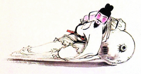 詩人與酒之  陸游&mdash;&mdash;酒唯詩里見