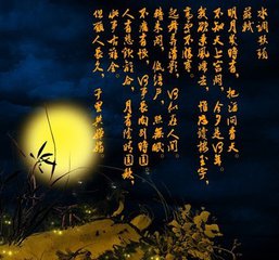 水調(diào)歌頭·丙辰中秋