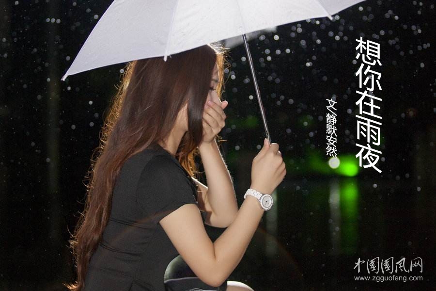  想你在雨夜（文/靜默安然）
