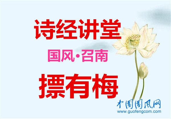 詩經(jīng)講堂 國風(fēng)·召南《 摽有梅 》