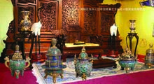 景泰藍-祥云小屋