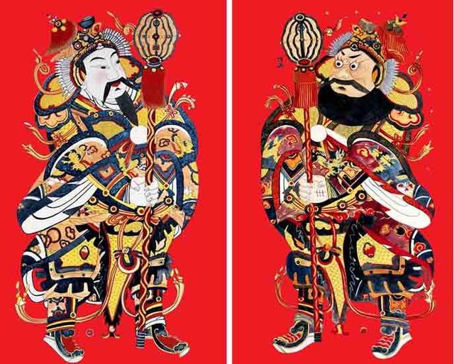 中國古代門神的來歷