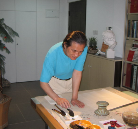 書畫家嚴學(xué)章作品欣賞