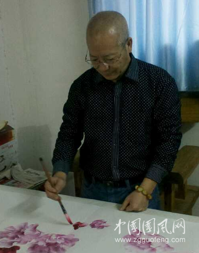 欣賞書畫家白墨作品